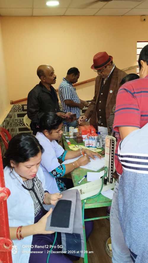 Health Check up Camp by LCB Nayapally